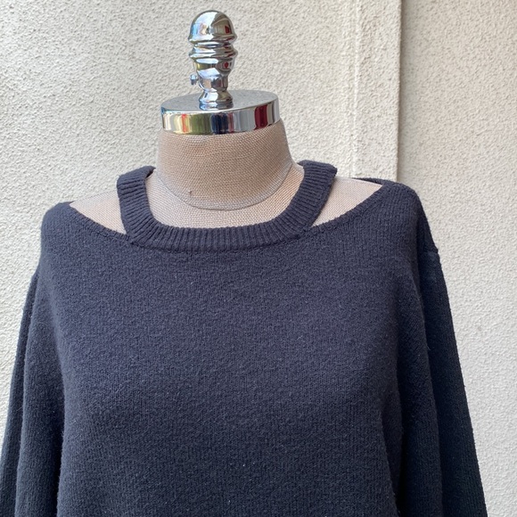 Jason Wu black gorgeous cashmere blend sweater - Picture 3 of 6